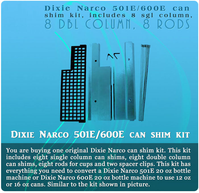 Dixie Narco Shim Kit