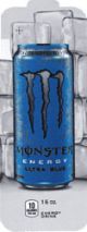 Chameleon Machines Monster Energy Ultra Blue 16 oz Strips