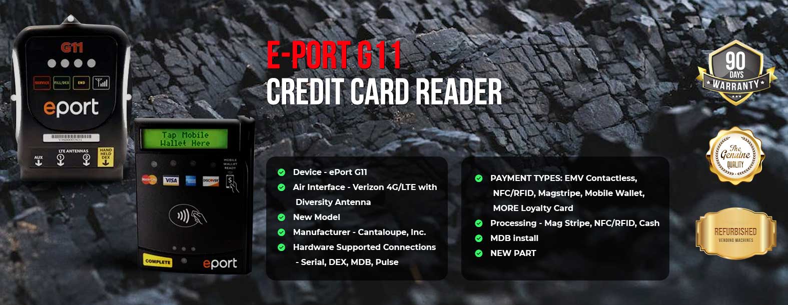 G11 credit card reader