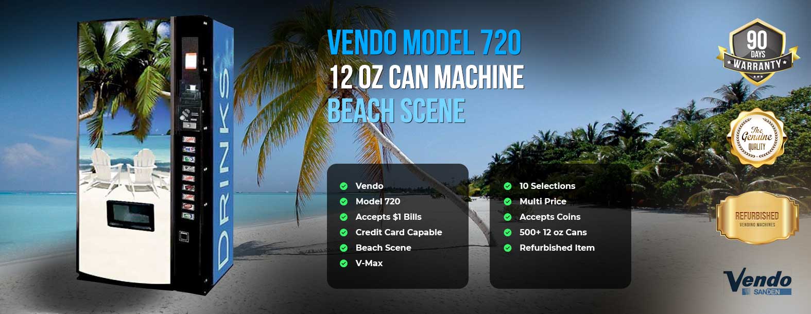 Vendo 720 Beach