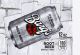 Barqs Root Beer on ice medium size flavor strip