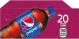 Wild Cherry Pepsi Cola small size 20oz bottle flavor strip