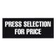 Press Selection For Price Decal