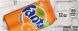 Fanta Orange small size flavor strip
